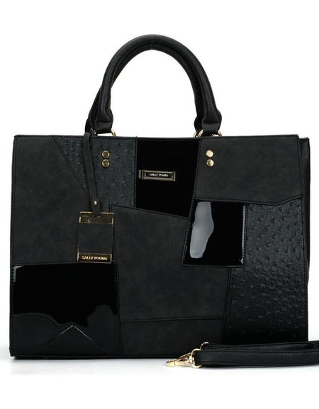 Luxurious Geometric Pattern Single Shoulder Stitching Ladies Handbag