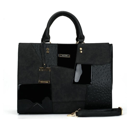 Load image into Gallery viewer, Luxurious Geometric Pattern Single Shoulder Stitching Ladies Handbag
