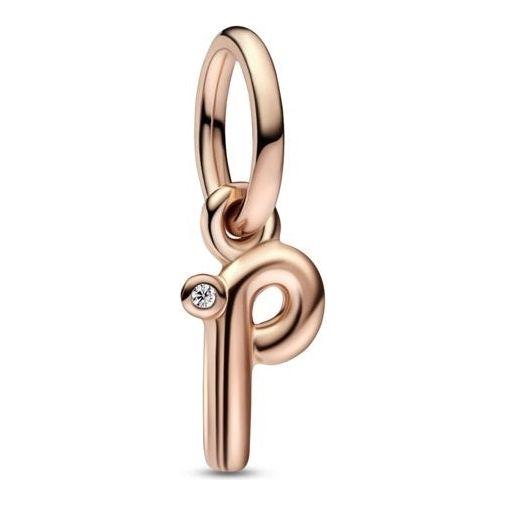 PANDORA CHARMS Mod. LETTER P DANGLE-0