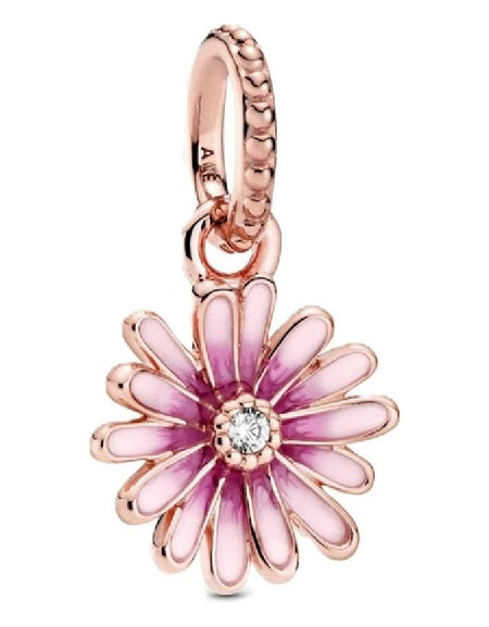 PANDORA CHARMS Mod. PINK DAISY FLOWER-0