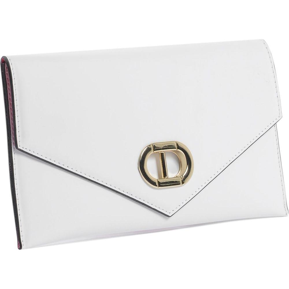 Los Angeles Envelope Clutch - White