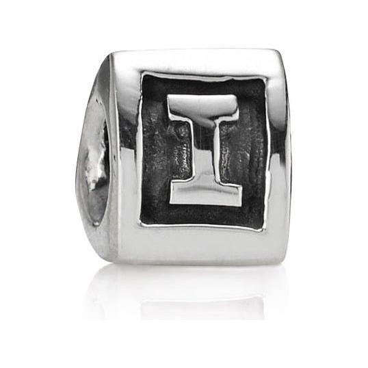 PANDORA CHARMS Mod. LETTER I INITIAL BEAD-0