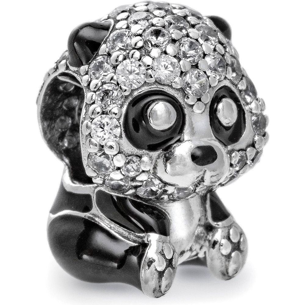 PANDORA CHARMS Mod. SPARKLING CUTE PANDA-0