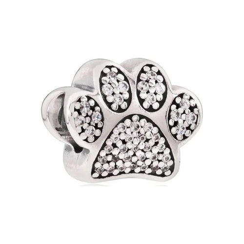 Load image into Gallery viewer, PANDORA JEWELRY Mod. SPARKLING PAW PRINT &amp; HEART-0
