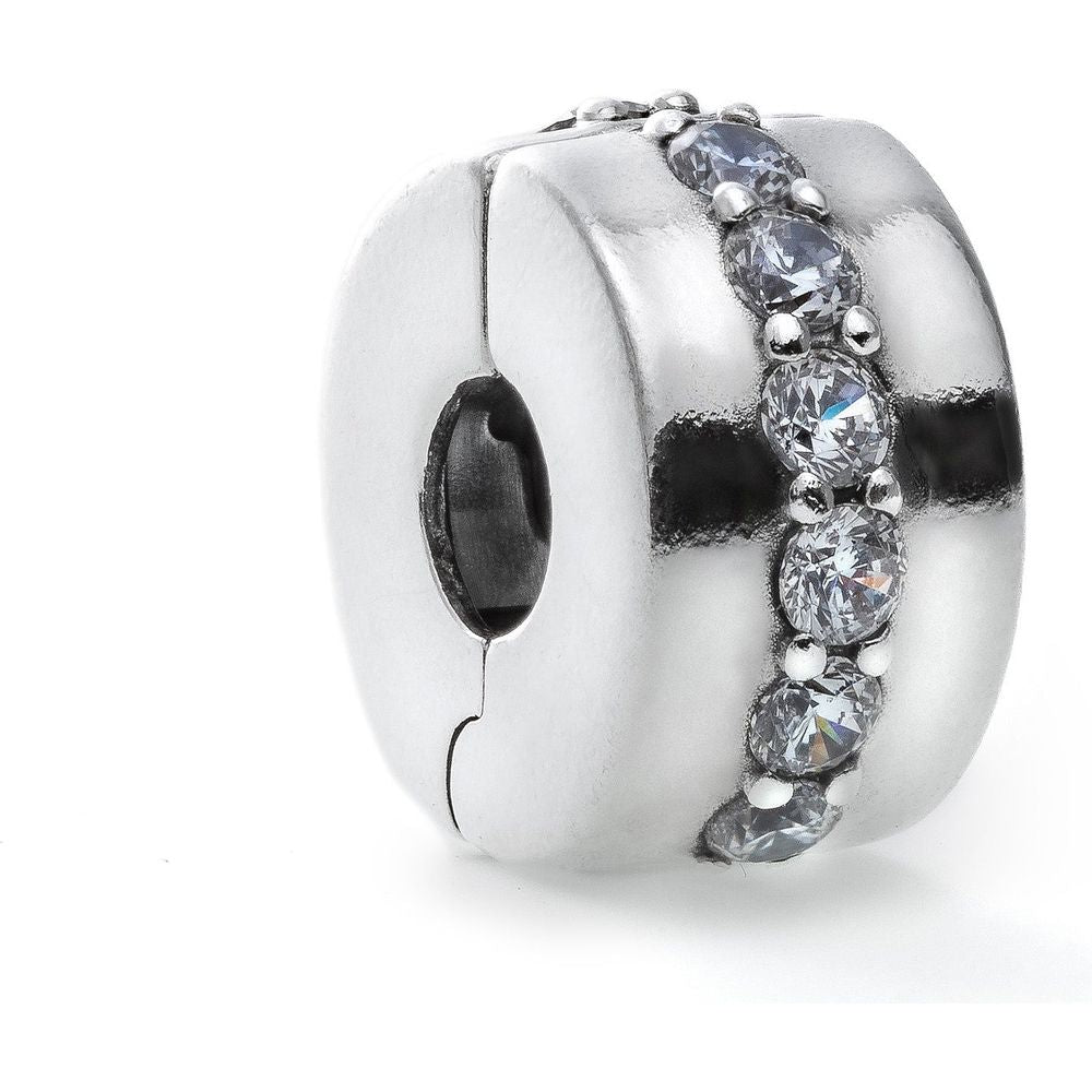 PANDORA CHARMS Mod. CLEAR SPARKLING ROW CLIP-0