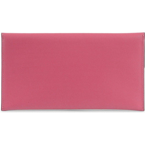 Load image into Gallery viewer, Leather Envelope Clutch Fuxia
