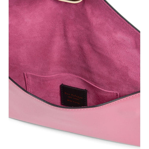 Load image into Gallery viewer, Leather Envelope Clutch Fuxia

