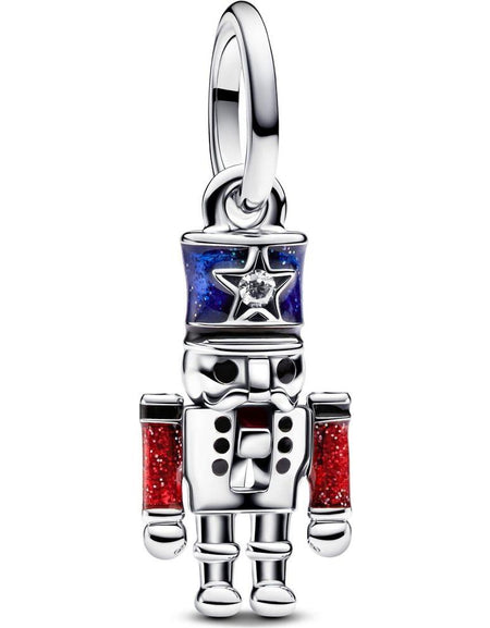 PANDORA CHARMS Mod. MOVEABLE NUTCRACKER DANGLE-0