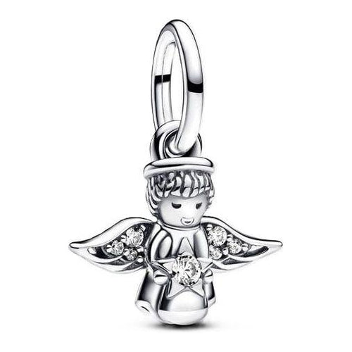 Load image into Gallery viewer, PANDORA CHARMS Mod. SPARKLING ANGEL DANGLE-0
