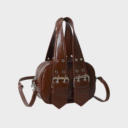 Load image into Gallery viewer, Designer Small PU Leather Handbag - Elegance Redefined
