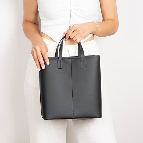 Load image into Gallery viewer, Mesa Leather Tote Bag for Women – Genuine Leather | TORONATA-2
