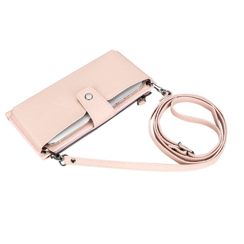 Load image into Gallery viewer, Lozan Strap Leather Crossbody Wallet-8
