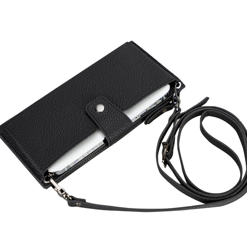 Load image into Gallery viewer, Lozan Strap Leather Crossbody Wallet-7
