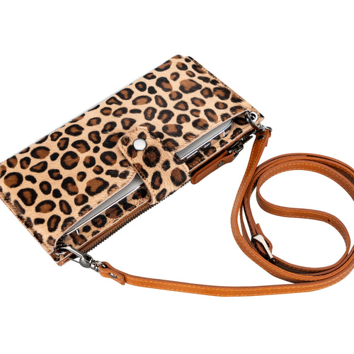 Load image into Gallery viewer, Lozan Strap Leather Crossbody Wallet-5
