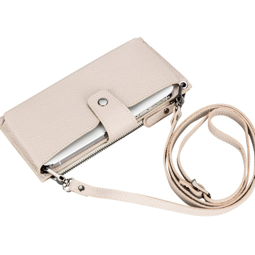 Load image into Gallery viewer, Lozan Strap Leather Crossbody Wallet-6
