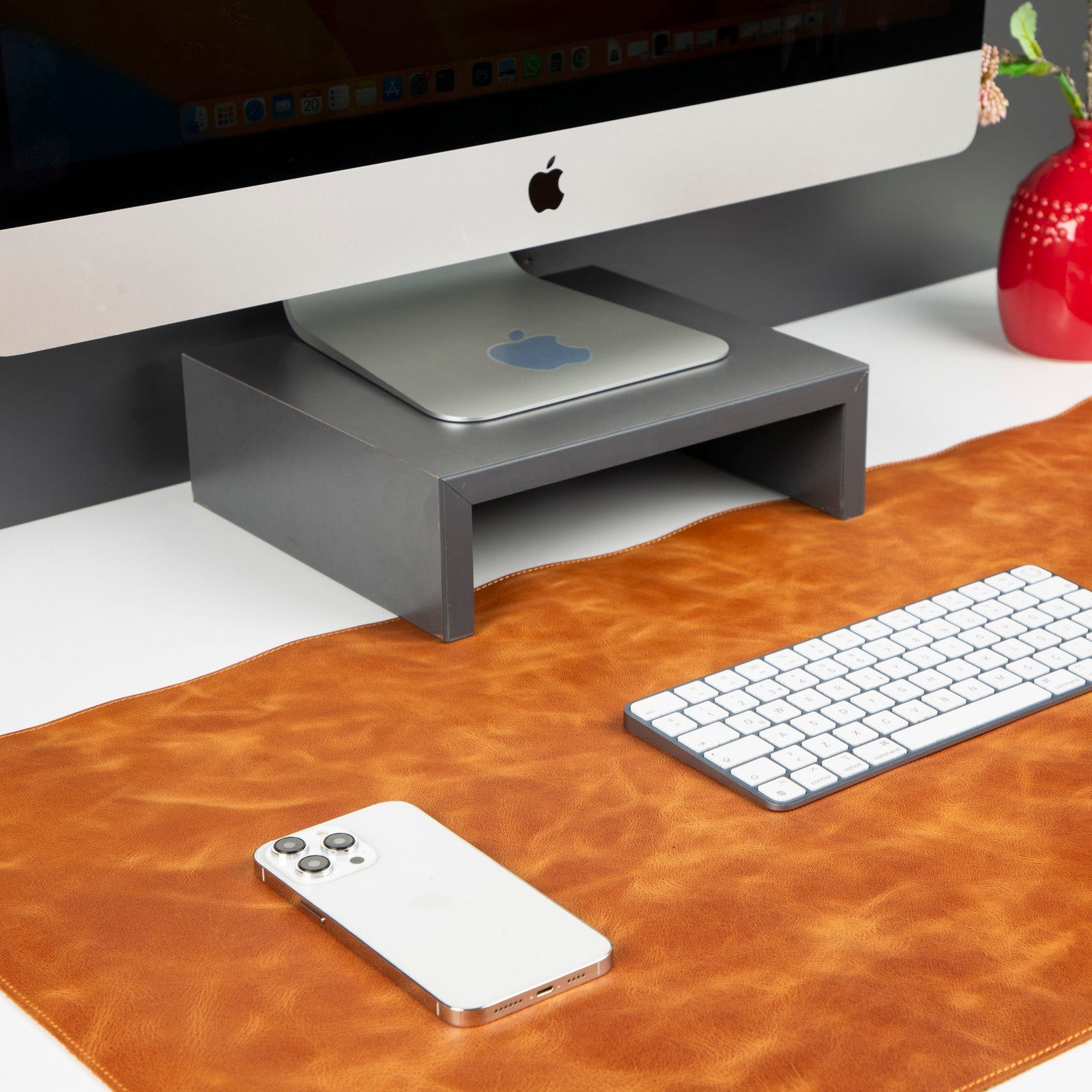 Natural Leather Desk Mat-8