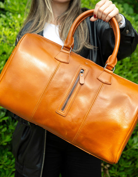 Atmore Leather Duffle Bag-1