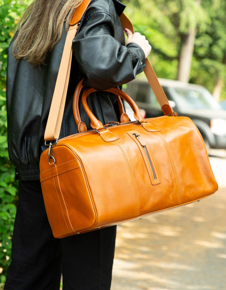 Atmore Leather Duffle Bag-0