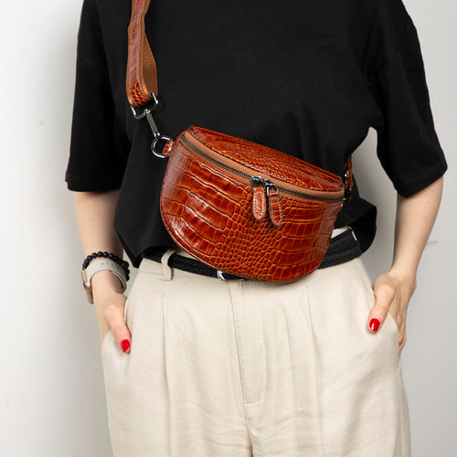 Load image into Gallery viewer, Alora Leather Crossbody Bag-1
