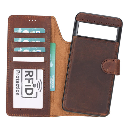 Load image into Gallery viewer, Magic Google Pixel 8 Pro Detachable Leather Wallet Case-0
