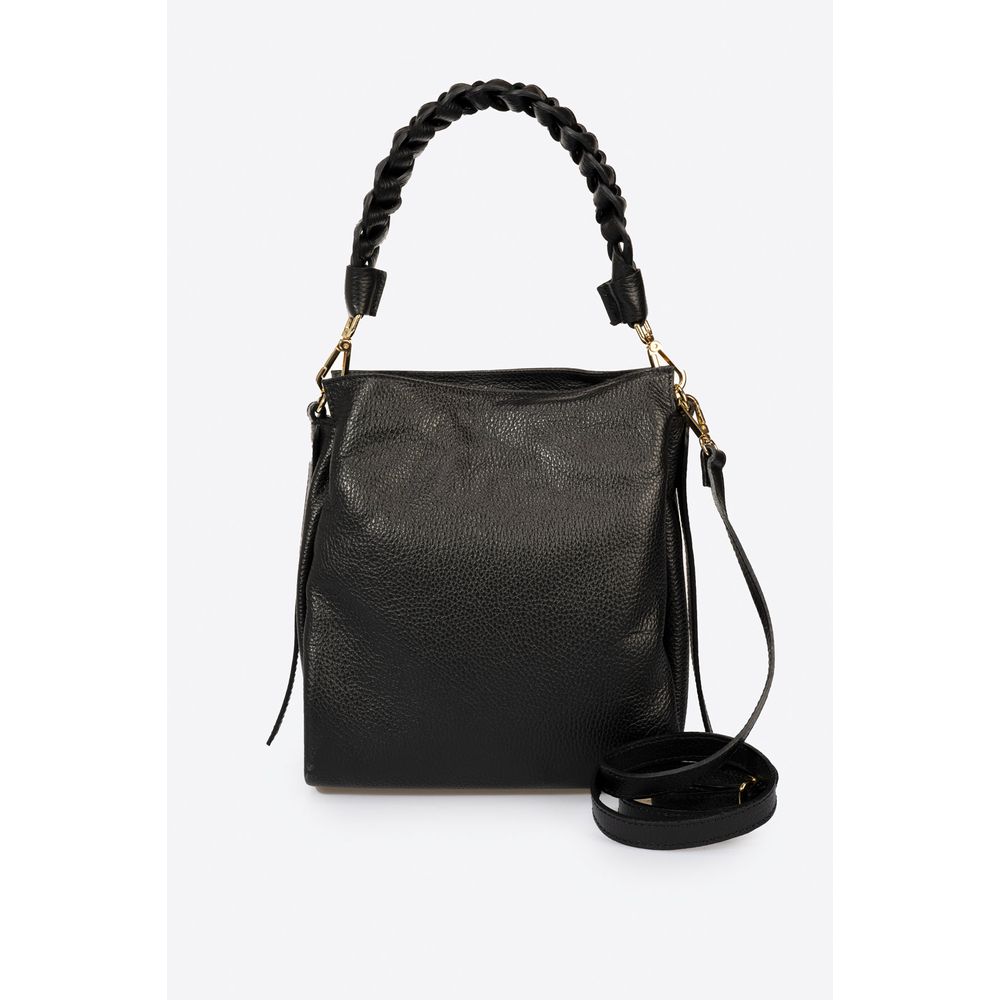 MYLA BLACK - Exquisite Designer Italian Handbag