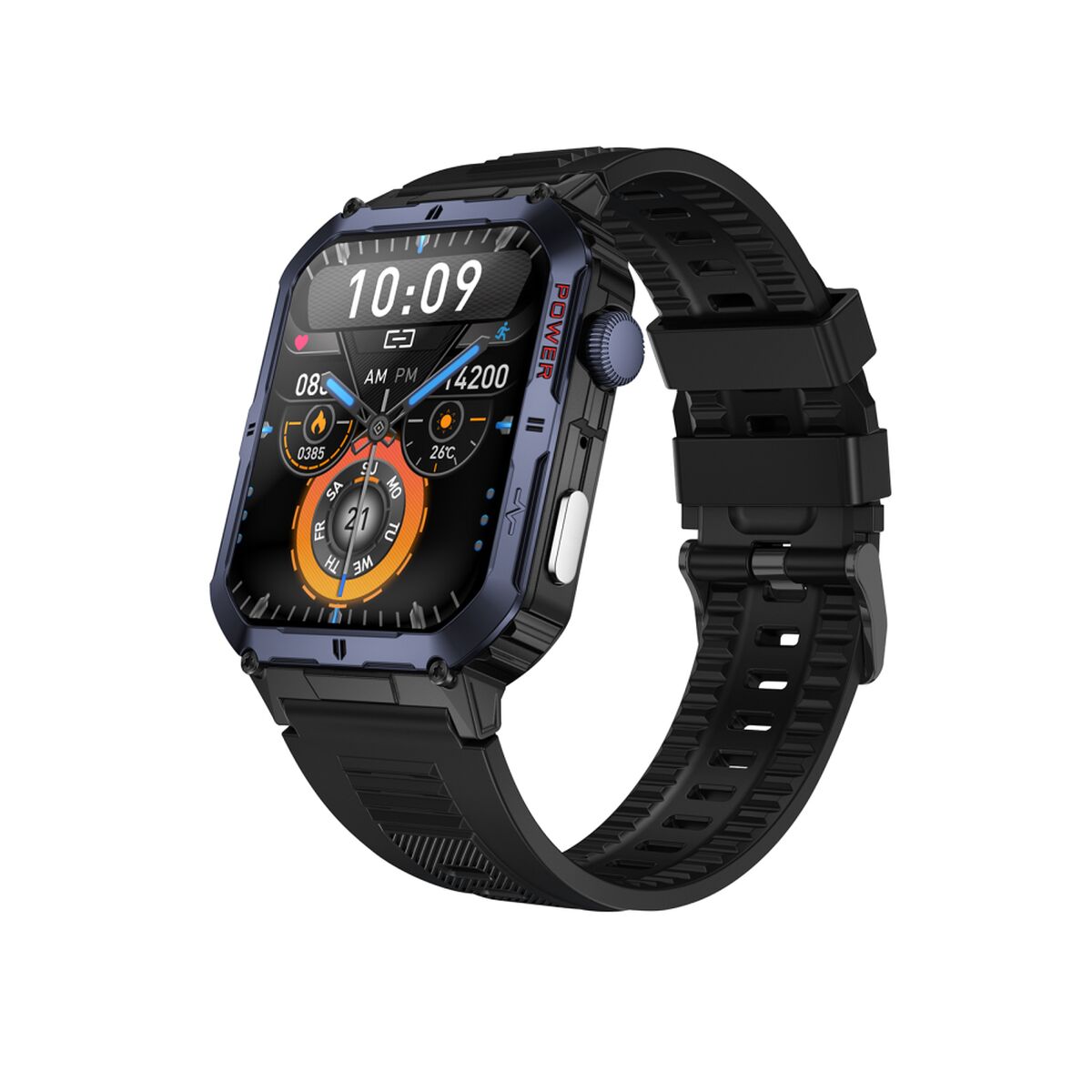 Smartwatch Trevi T-FIT 500 S Blue Black 2,06"-0