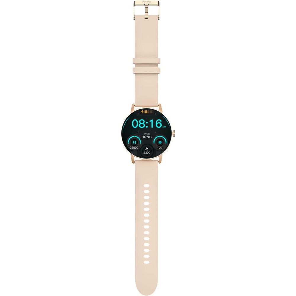 Smartwatch Celly TRAINERROUND2PK Multicolour Pink 1,28"-1