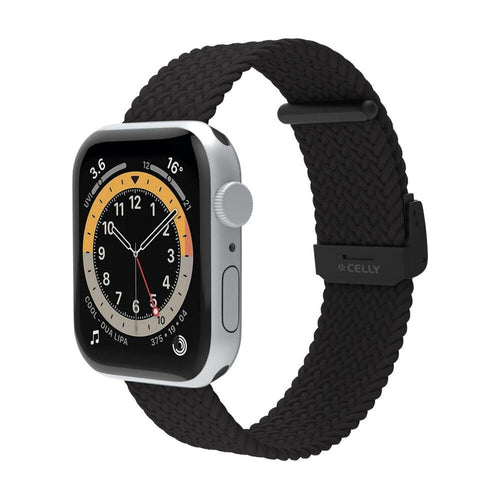 Load image into Gallery viewer, Watch Strap Celly WBANDBRAIDEDBK-1
