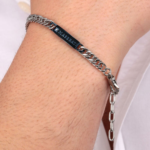 Load image into Gallery viewer, Men&#39;s Bracelet Maserati JM221ATY09 Stainless steel 25 cm-3
