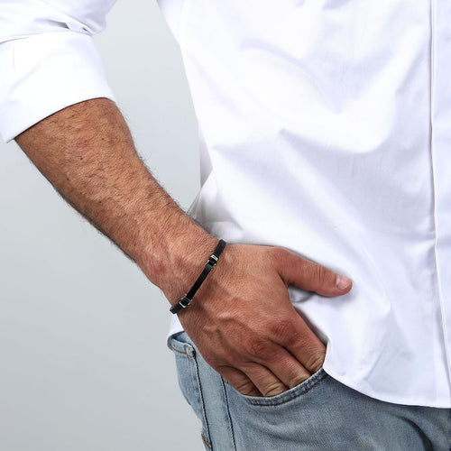 Load image into Gallery viewer, Men's Bracelet Sector SZV92 22 cm-3
