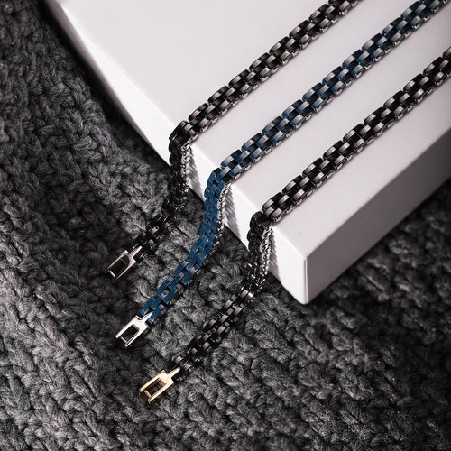 Load image into Gallery viewer, Men's Bracelet Sector SAFR28 Steel 22 cm Silver-3
