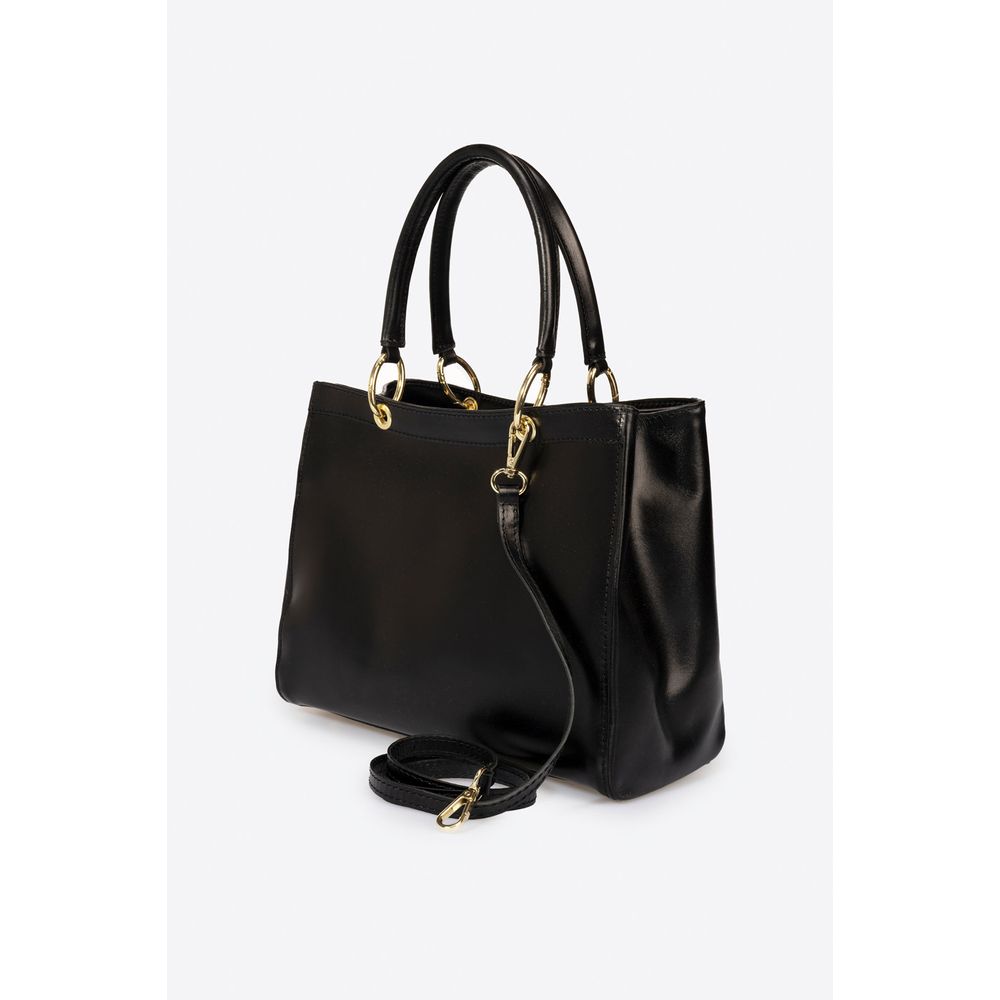 MABEL BLACK - Exquisite Italian Handbag for the Discerning Shopper