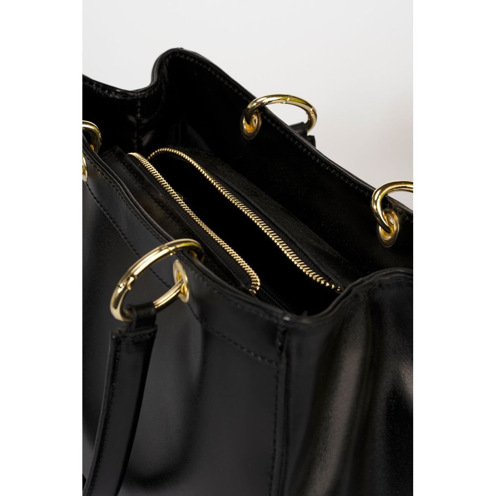 MABEL BLACK - Exquisite Italian Handbag for the Discerning Shopper