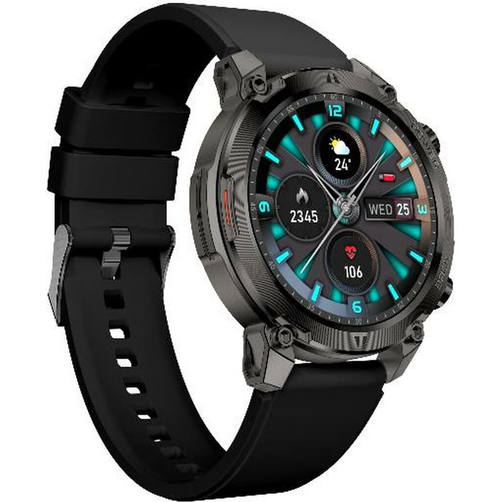 Smartwatch Nilox Trailround Sport 1,39" Black-0