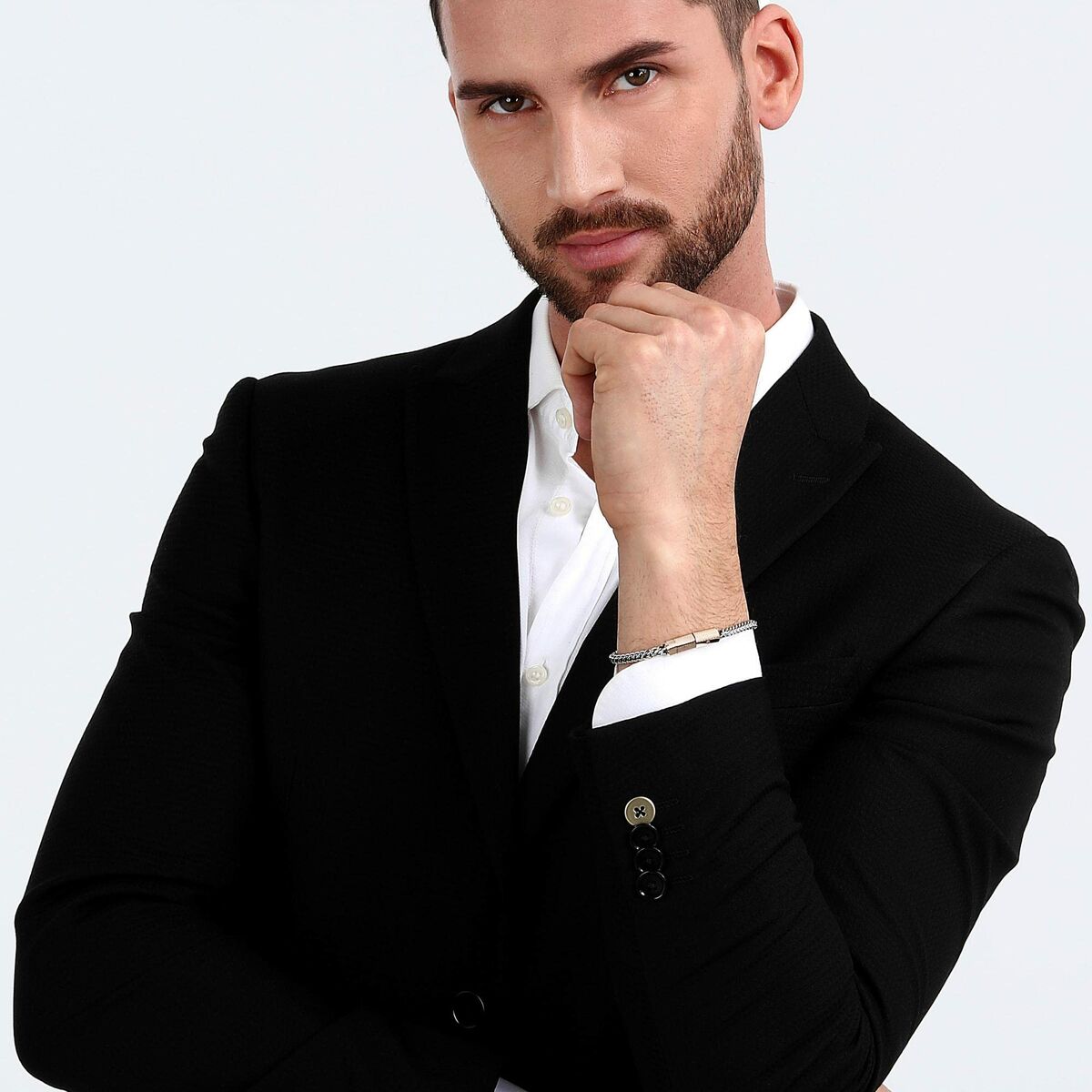 Men's Bracelet Maserati Stainless steel 22 cm-4