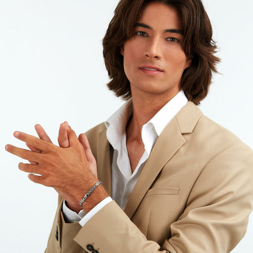 Load image into Gallery viewer, Men&#39;s Bracelet Maserati JM423ATY19 Stainless steel 21,5 cm-3
