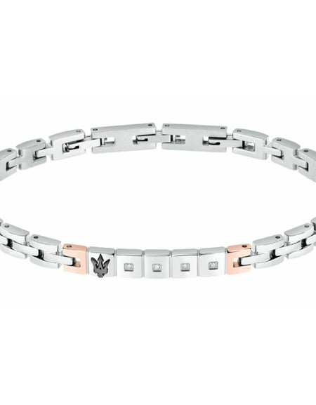 Men's Bracelet Maserati JM423ATY19 Stainless steel 21,5 cm-0