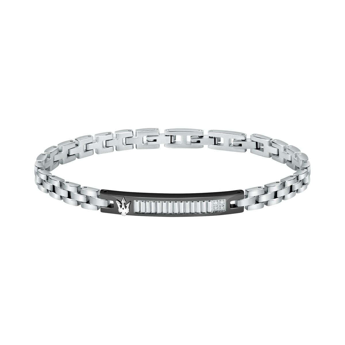 Men's Bracelet Maserati Stainless steel 21,5 cm Silver-6