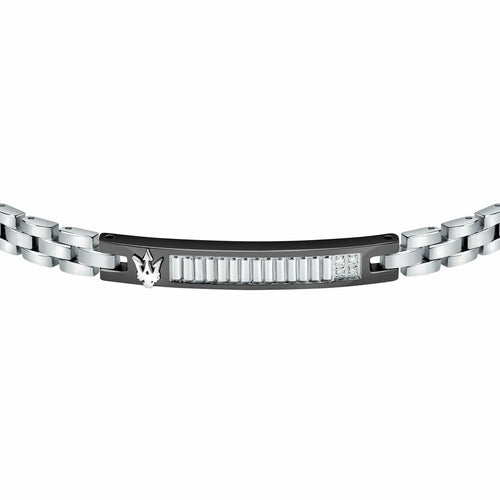 Load image into Gallery viewer, Men&#39;s Bracelet Maserati Stainless steel 21,5 cm Silver-5
