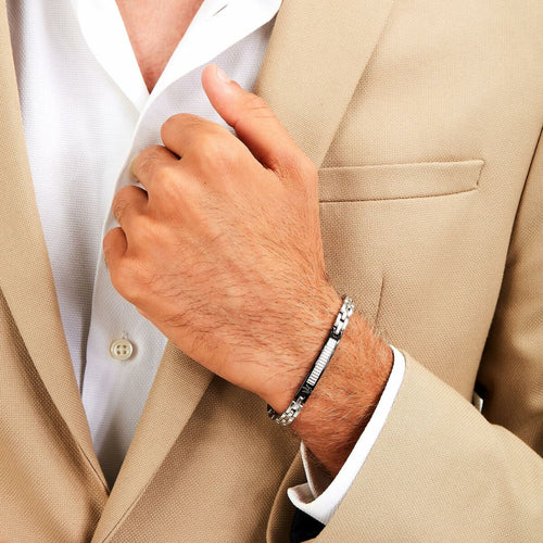 Load image into Gallery viewer, Men&#39;s Bracelet Maserati Stainless steel 21,5 cm Silver-2
