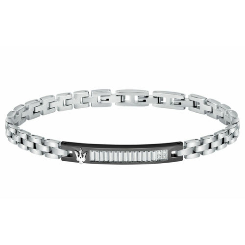 Load image into Gallery viewer, Men&#39;s Bracelet Maserati Stainless steel 21,5 cm Silver-7
