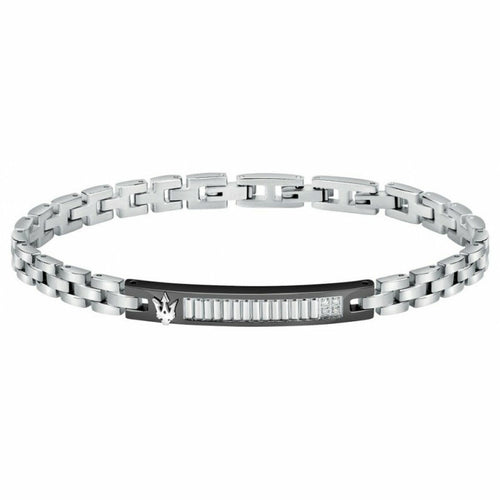 Load image into Gallery viewer, Men&#39;s Bracelet Maserati Stainless steel 21,5 cm Silver-0
