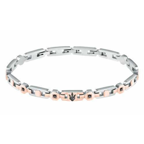 Load image into Gallery viewer, Men&#39;s Bracelet Maserati Stainless steel 21,5 cm Silver-8
