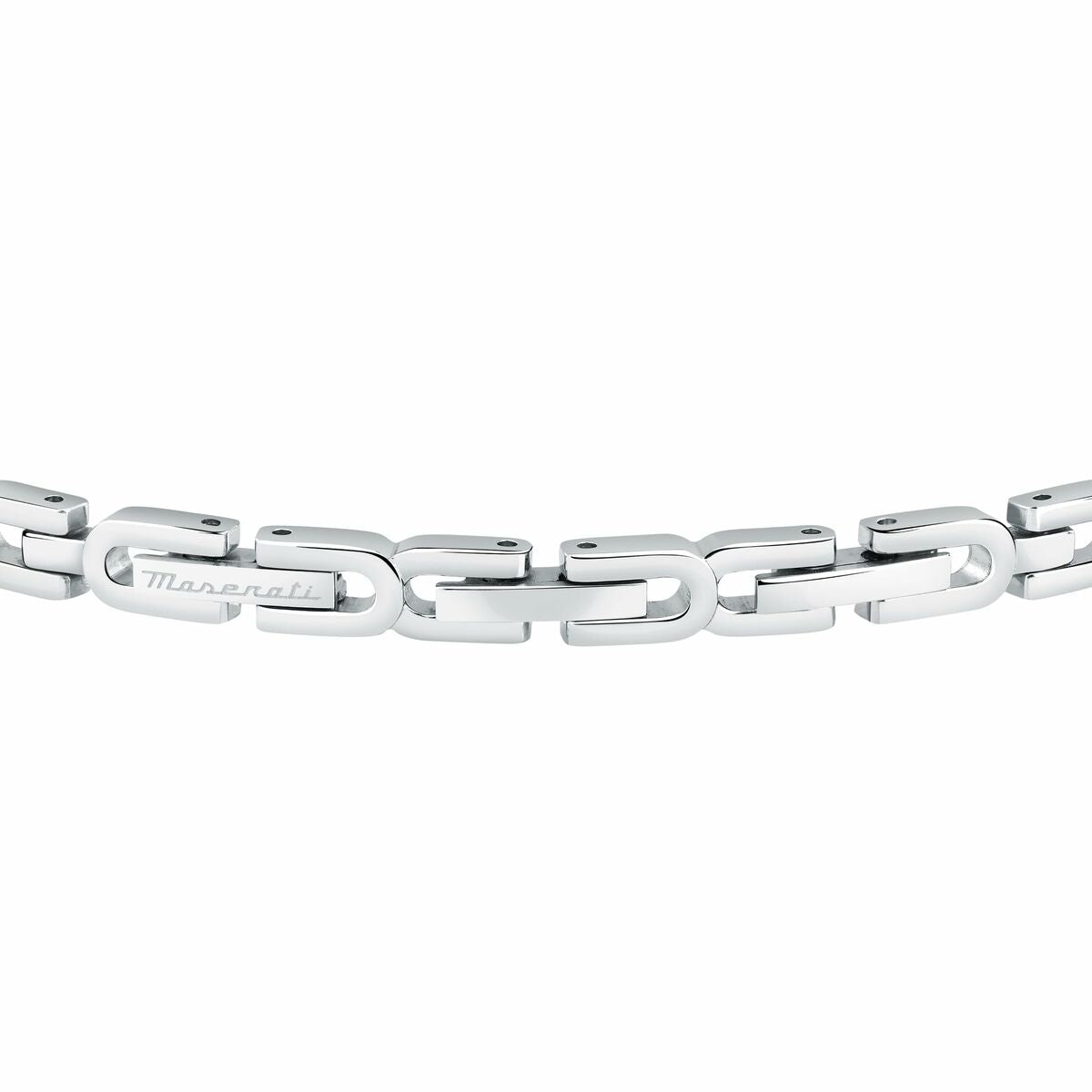 Men's Bracelet Maserati Stainless steel 21,5 cm Silver-4