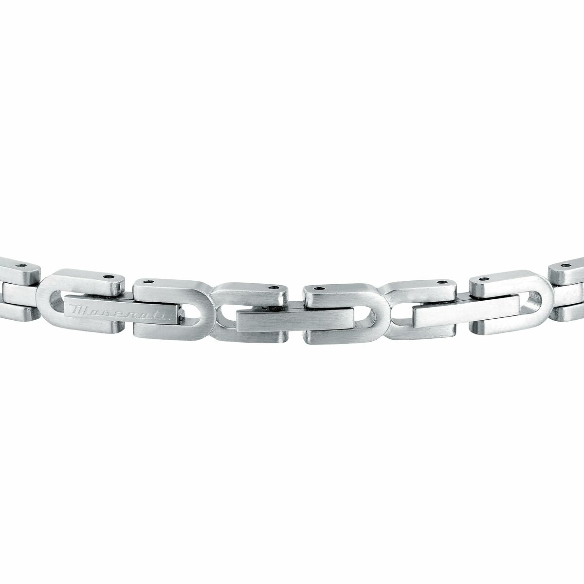 Men's Bracelet Maserati Stainless steel 21,5 cm Silver-5