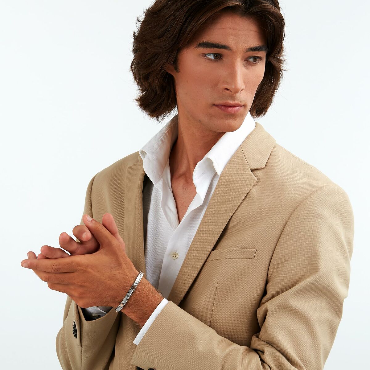 Men's Bracelet Maserati JM423AVD23 Stainless steel-3