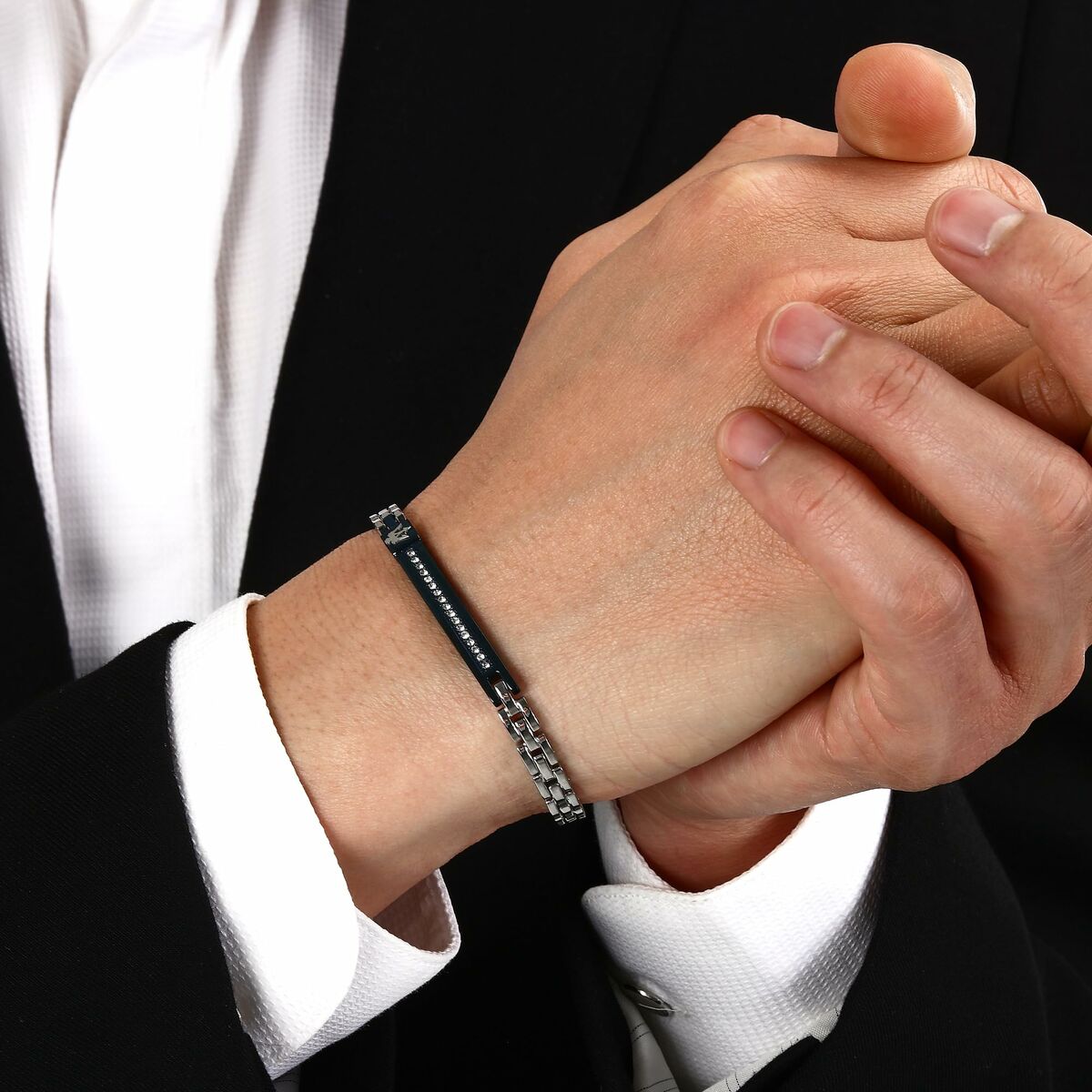 Men's Bracelet Maserati JM224AVD40 Stainless steel-3