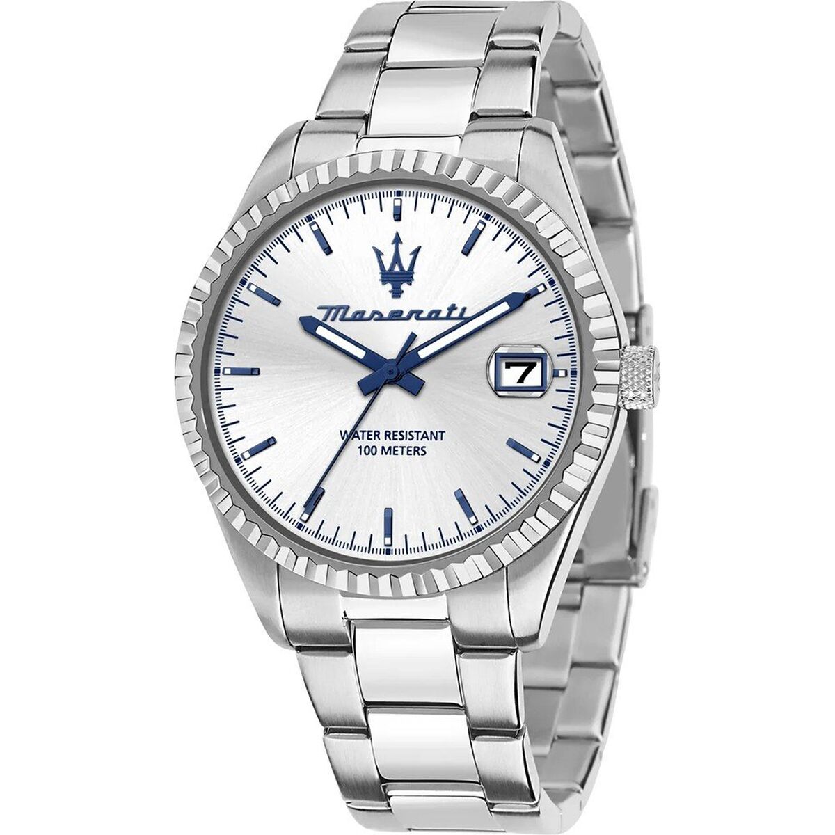 Men's Watch Maserati R8853100045 Silver (Ø 43 mm)-0