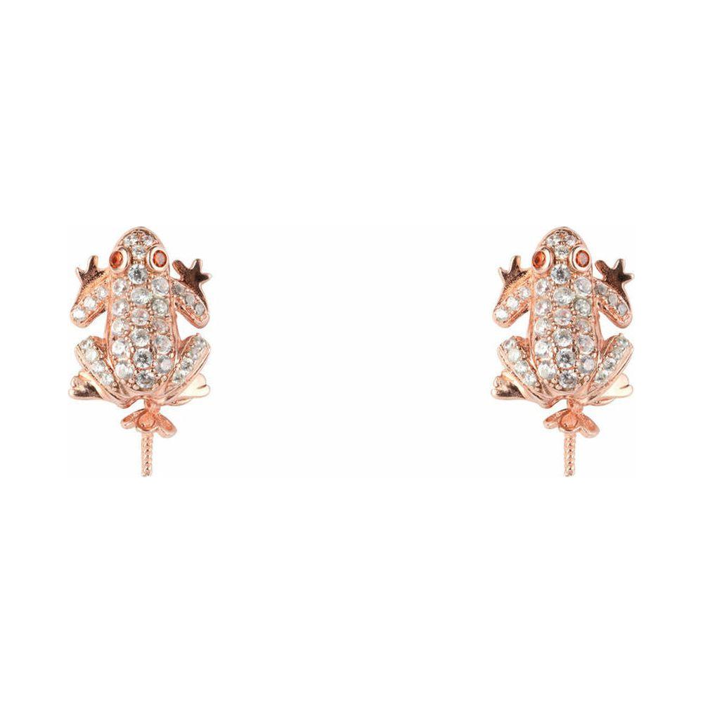 Ladies' Earrings Lancaster JLA-EAR-FROG-2 1,2 cm-0