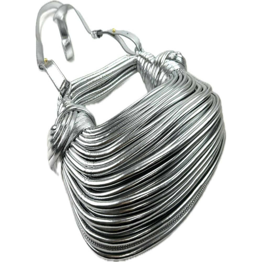 ROPE KNOTTED PULLED HANDBAG